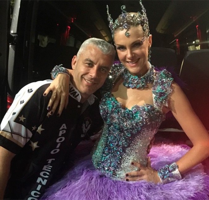 Após quatro anos (e dois tombos), Ana Hickmann volta à Sapucaí em 2016