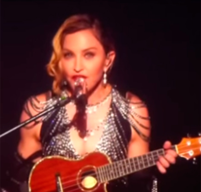 Durante <i>show</i>, Madonna revela que Sean Penn, seu ex-marido, finalmente aprecia sua arte