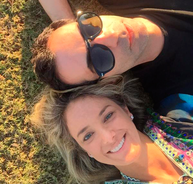 Ticiane Pinheiro deseja bom dia ao amor da sua vida com uma declaração fofa