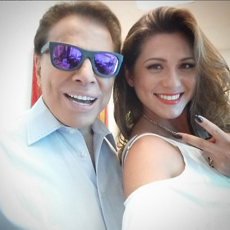 Silvio Santos também entrou na onda dos óculos espelhados, confira!