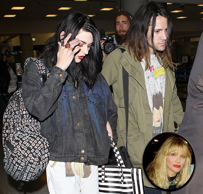 Filha de Kurt Cobain se casa escondido da mãe, Courtney Love