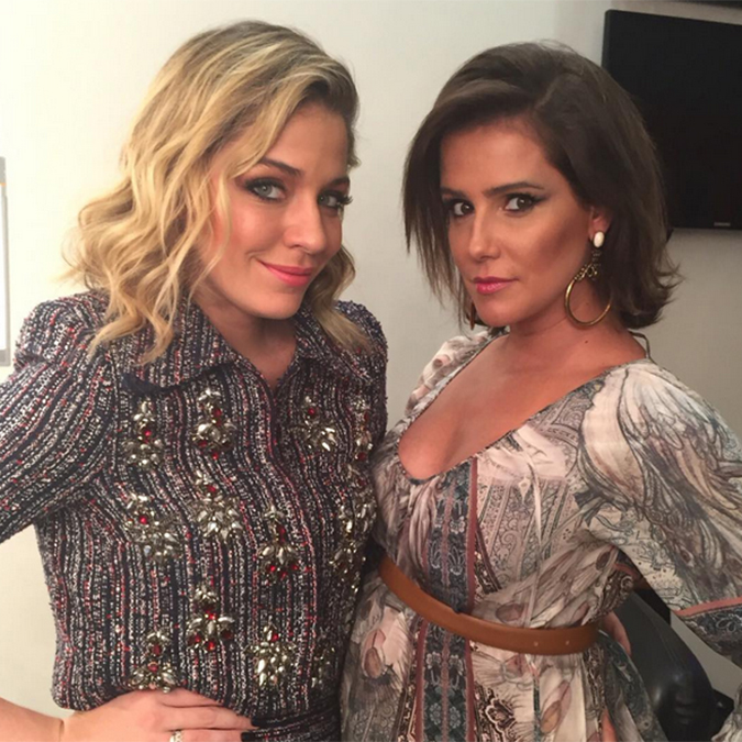 Grávida, Deborah Secco não perde o clique com a já mamãe Luma Costa, veja!