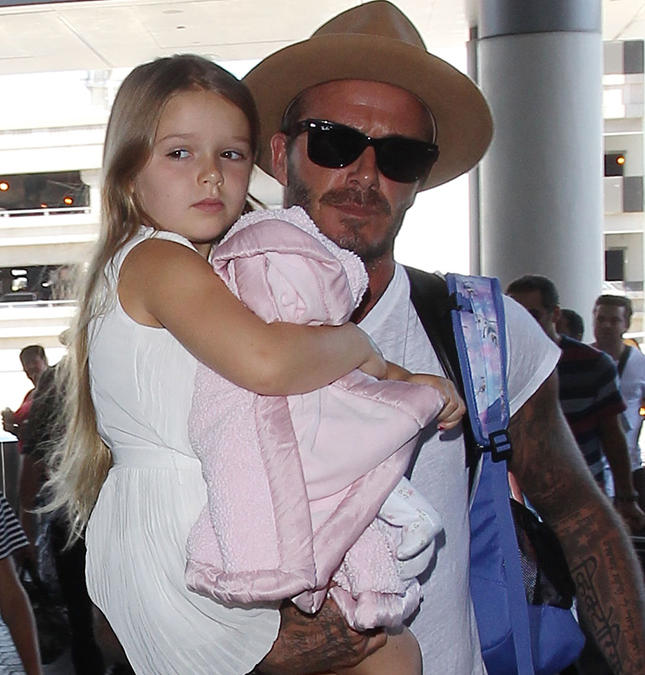 David Beckham está proibindo Victoria Beckham de mexer no estilo de Harper