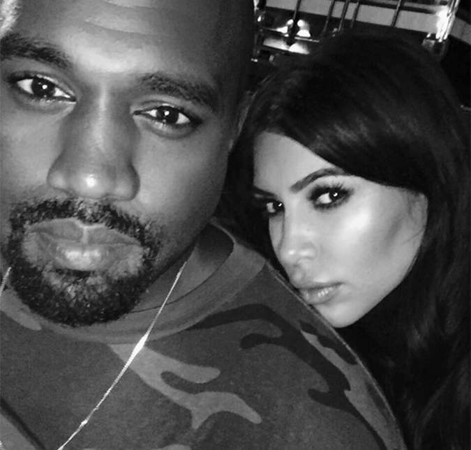 Filho de Kim Kardashian e Kanye West pode nascer já aproveitando os quitutes de <i>Natal</i>!