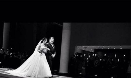 Renata Abravanel compartilha momento emocionante de seu casamento com o pai, Silvio Santos