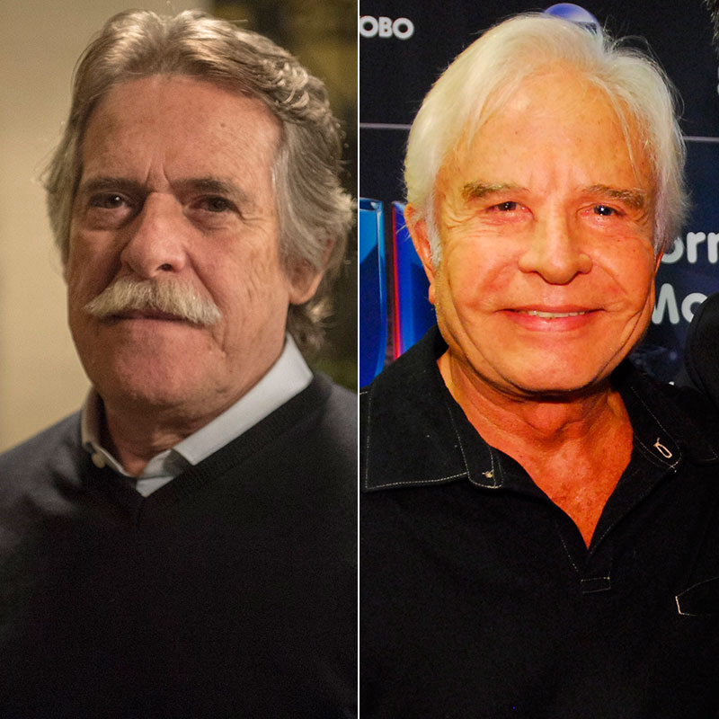 José de Abreu e Cid Moreira comentam fotos vazadas de Stênio Garcia