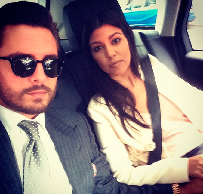 Kourtney Kardashian está insatisfeita com a forma que Scott Disick tem tratado os filhos!