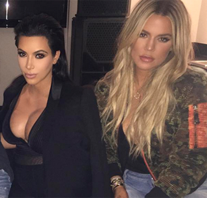 Kim Kardashian não está gostando nada que Khloé mantenha contato com o ex, Lamar Odom