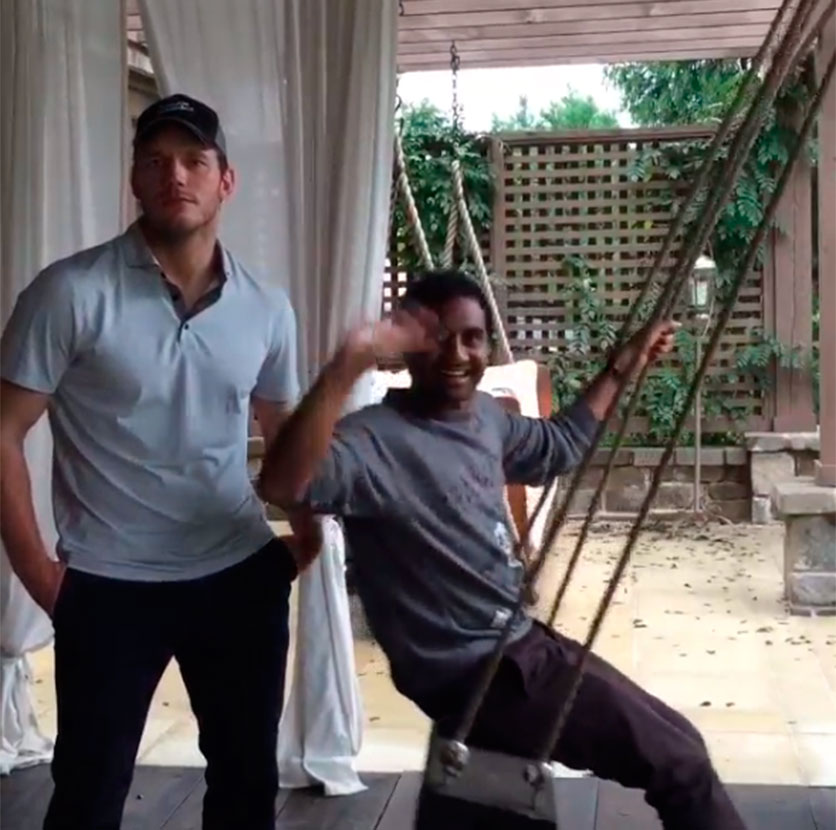 Jennifer Lawrence e Chris Pratt fazem vídeo hilário, assista aqui!