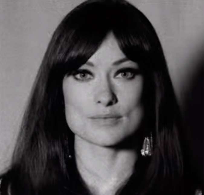 Em <i>trailer</i> de série de Mick Jagger, Olivia Wilde brilha em preto e branco