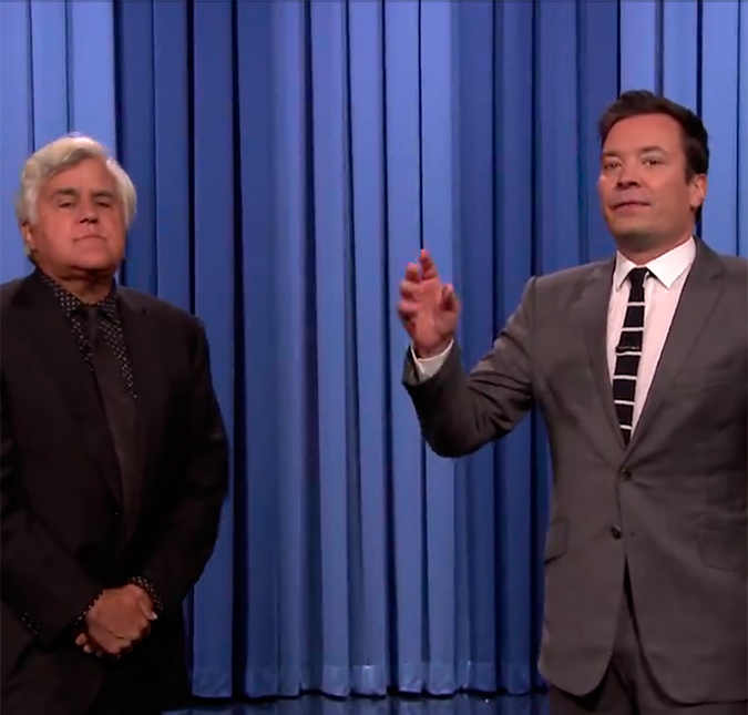 Jay Leno assume o <i>Tonight Show</i> no lugar do Jimmy Fallon e ainda faz piada com as Kardashian, entenda!