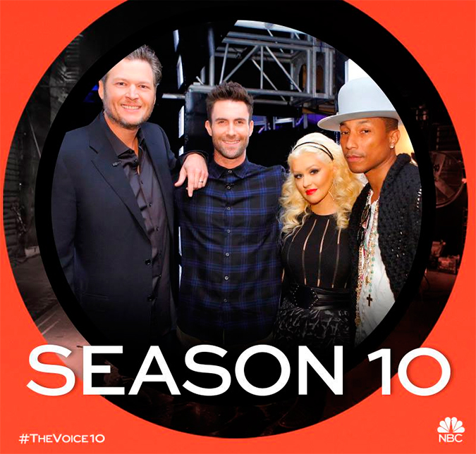 Já que Gwen Stefani não para de flertar com Blake Shelton, Christina Aguilera volta ao <i>The Voice</i>