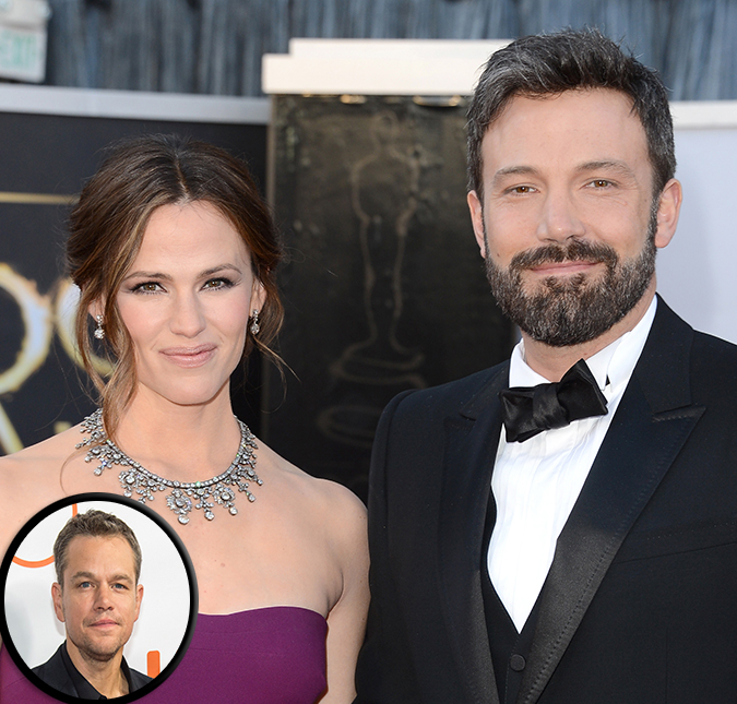 Matt Damon não quer que Ben Affleck volte com Jennifer Garner