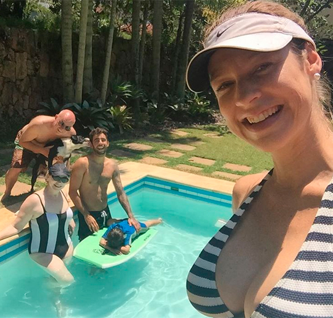 Luana Piovani mostra que o filho Dom puxou ao papai, veja!