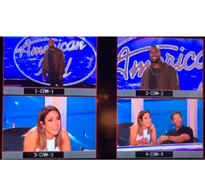 Kanye West surpreende jurados do <i>American Idol</i>, veja o que ele fez!