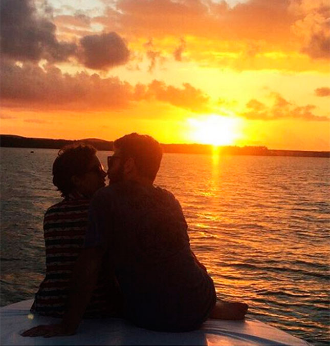 Isabella Santoni compartilha primeira foto com o namorado e se declara: <i>O amor não deve ser criticado</i>