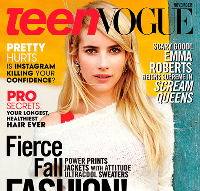 Emma Roberts revela clima de amizade nos bastidores de <i>Scream Queens</i> e também <i>spoilers</i>!