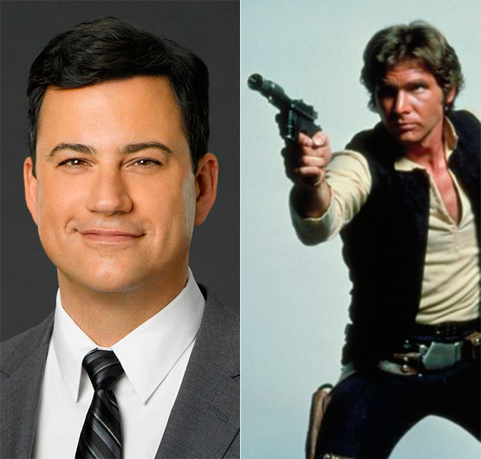 Jimmy Kimmel irá comemorar o Dia das Bruxas com Han Solo e outros personagens de <i>Star Wars</i>!