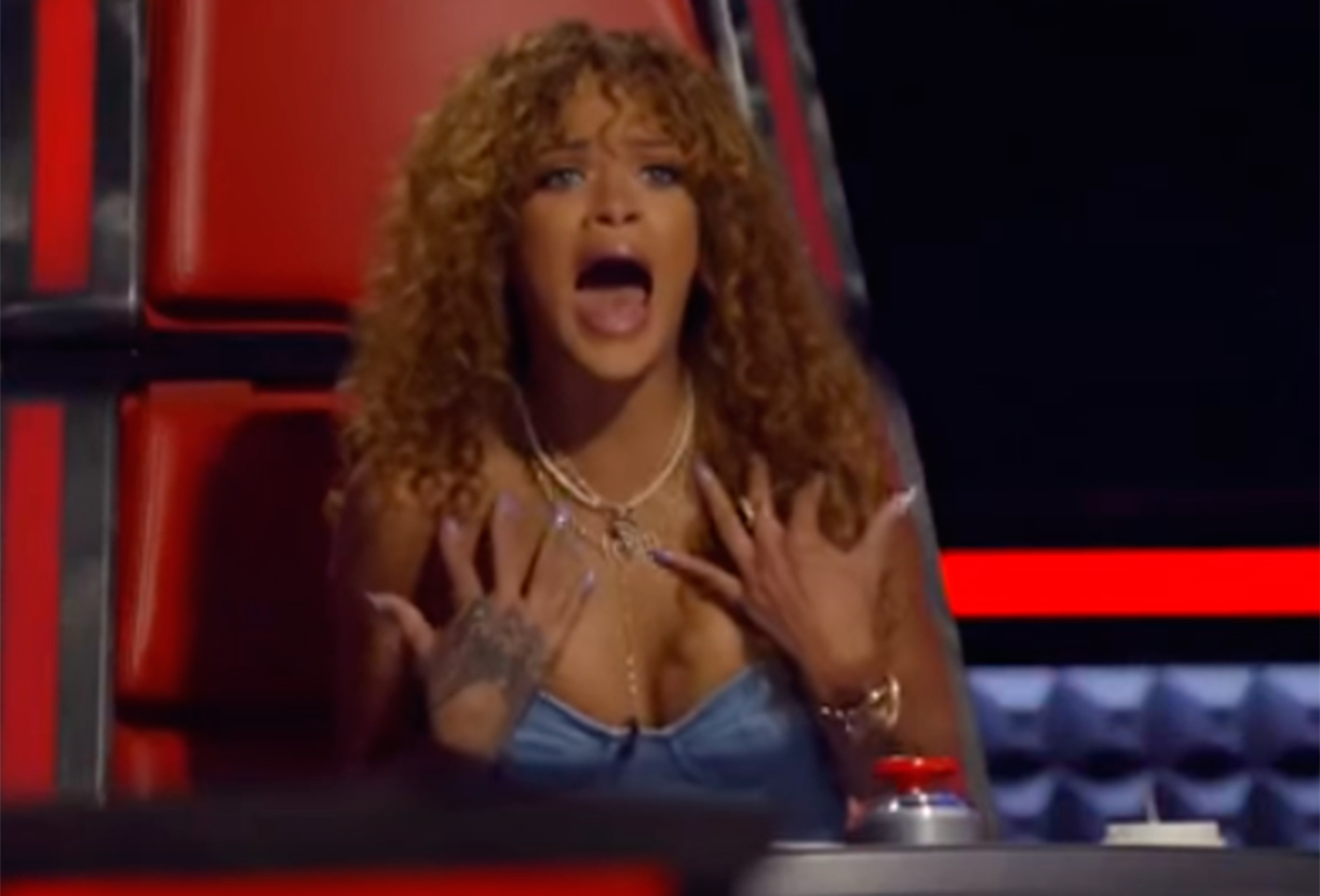 Rihanna vai participar do <i>The Voice</i>, assista à chamada!