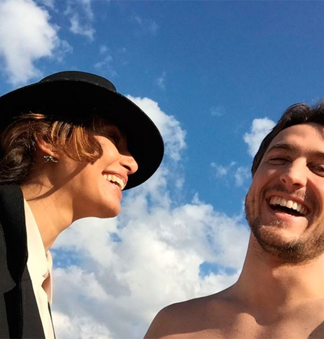 Camila Pitanga e Igor Angelkorte mostram todo o amor com sorrisos!