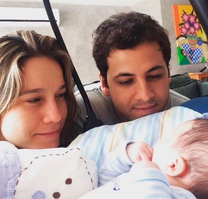 Ao lado do marido, Fernanda Gentil prova que é uma mamãe muito coruja!