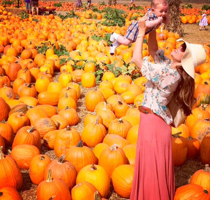 Para Fernanda Machado o <i>Halloween</i> com o filho já começou