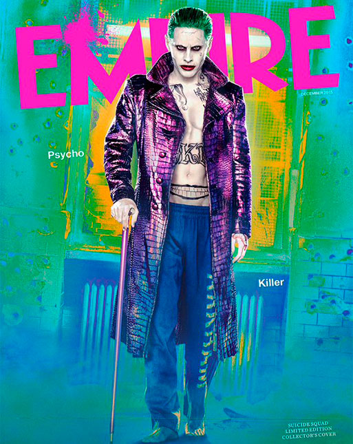 Jared Leto está ainda mais assustador na pele do Coringa em capa de revista