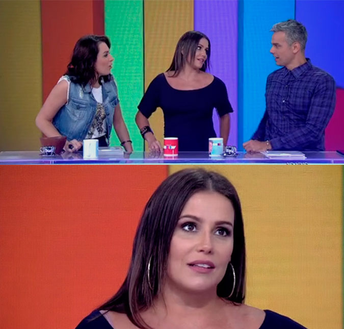 Deborah Secco fala da reta final da gravidez e assume: -<I> Agora eu engravidei posso ficar gordinha</i>