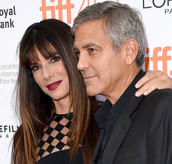Sandra Bullock fala de sua amizade com George Clooney e conta que ele já a ajudou a arrumar um namorado!