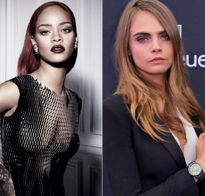 Rihanna atuará lado a lado com Cara Delevingne nas telonas, saiba mais!