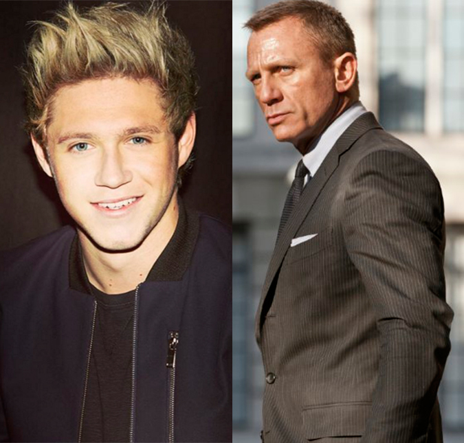 Se depender de Daniel Craig, Niall Horan vestirá o terno preto de James Bond nos próximos filmes