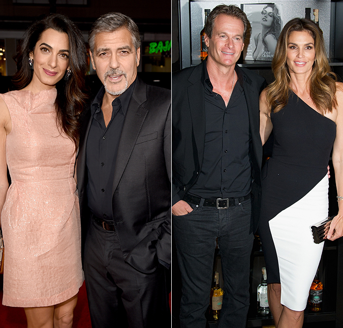 Amal Clooney estaria tendo problemas para se relacionar com Cindy Crawford, esposa do melhor amigo de George Clooney