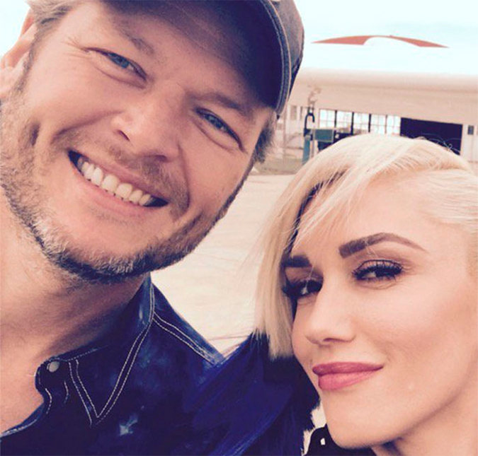 Após engatarem um namoro, Gwen Stefani e Blake Shelton já escreveram uma música juntos!