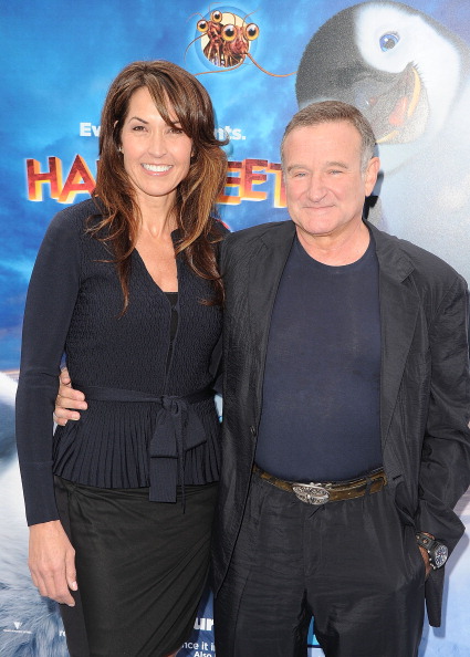 Viúva de Robin Williams diz que o perdoa por tirar a própria vida