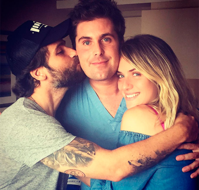 Irmão de Bruno Gagliasso, Thiago, se torna papai!