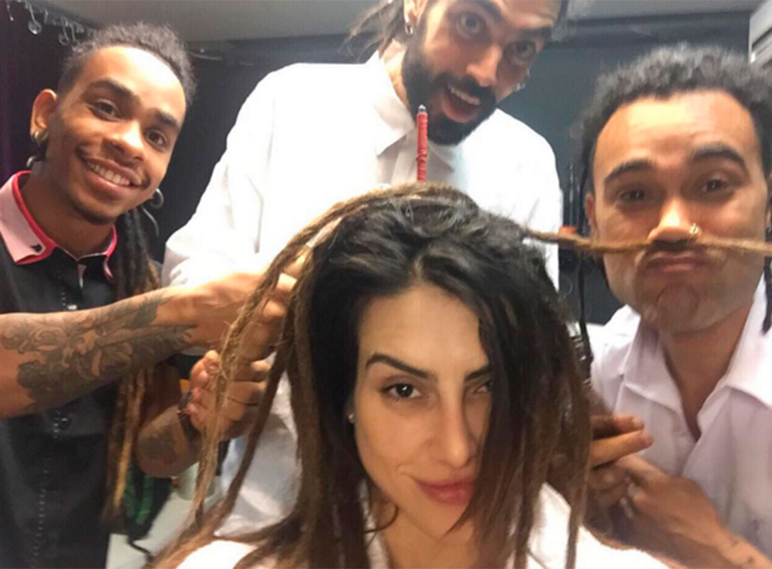 Cleo Pires mostra como cuida de seus <i>dreadlocks</i>