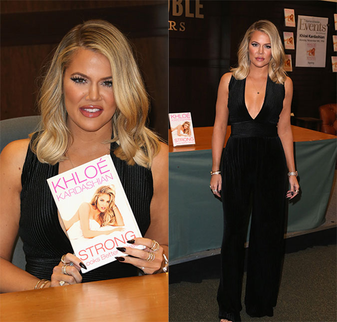 Khloé Kardashian lança seu novo livro bibliográfico e revela que por pouco não foi parar na <I>rehab</i>