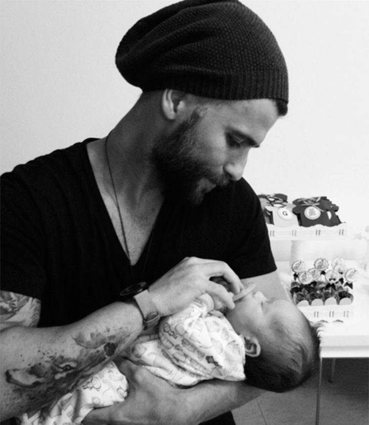 Bruno Gagliasso tira foto fofa com sobrinho, veja!