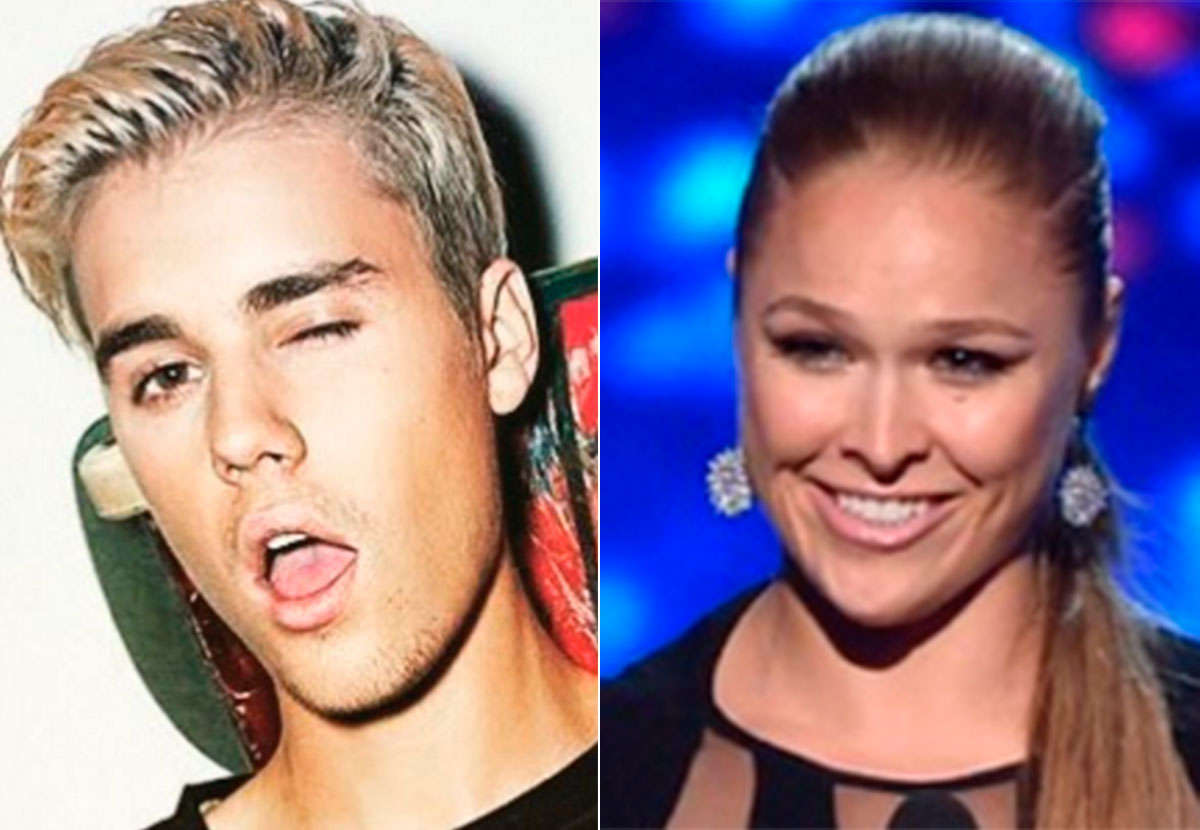 Justin Bieber pede desculpas para Ronda Rousey, entenda por quê!