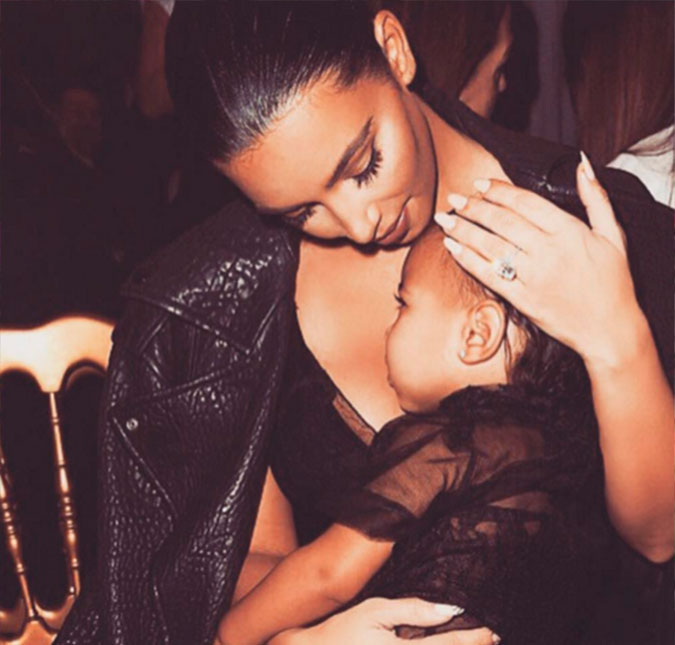Kim Kardashian adiantará o parto do seu segundo filho