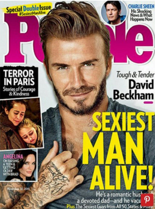 Chris Hemsworth perde título de mais <i>sexy</i> para David Beckham e vira alvo de piada