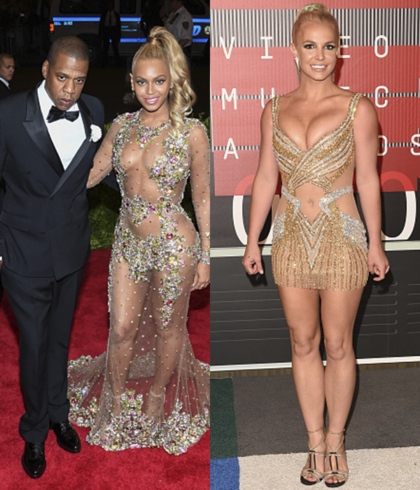 Beyoncé e Jay-Z vão a show de Britney Spears em Las Vegas