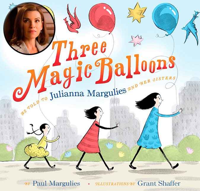 Atriz de <i>The Good Wife</i>, Julianna Margulies lança livro infantil em homenagem ao pai