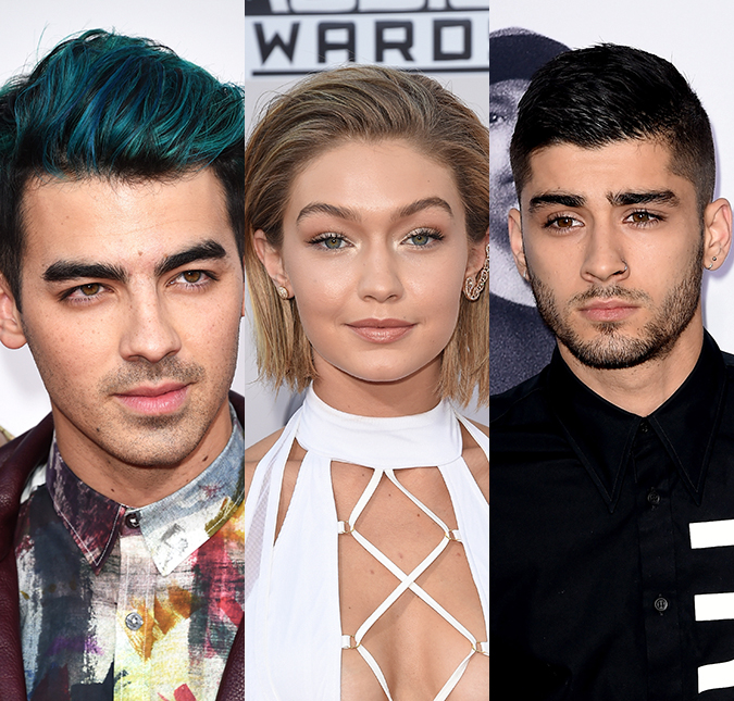 Joe Jonas para de seguir Gigi Hadid e Zayn Malik nas redes socias