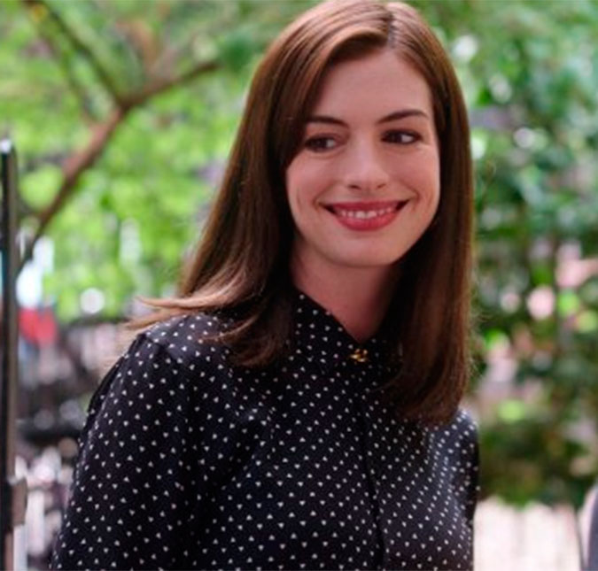 Grávida de seu primeiro filho, Anne Hathaway está mais feliz do que nunca!