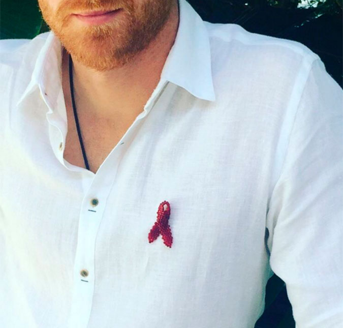 Príncipe Harry adere a campanha da luta contra a AIDS