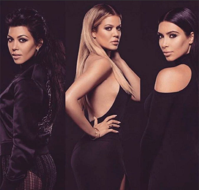 Kris Jenner, Khloé e Kourtney Kardashian visitam Kim Kardashian na maternidade, saiba mais!