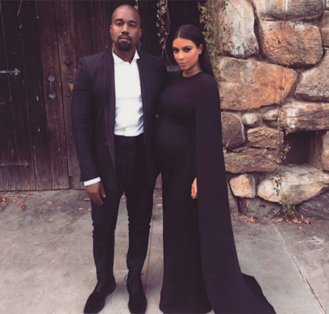 Kanye West está muito <i>empolgado</i> com filho, que pode ser nomeado em homenagem a pai de Kim Kardashian