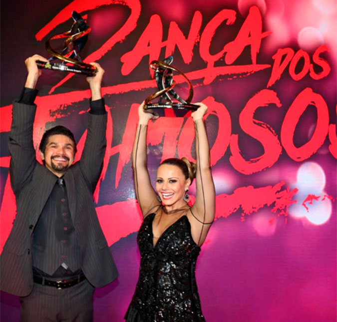 Viviane Araújo é a grande campeã da <I>Dança dos Famosos</I>, causando ciúmes no namorado!