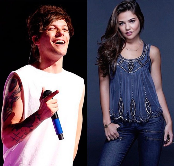 Louis Tomlinson teria sido visto com atriz de <i>The Originals</i>